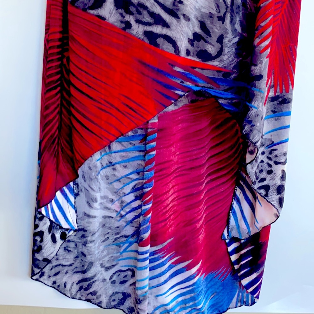 ACE FASHION LONG BACK LEOPARD PRINT DRESS - Picture 2 of 7
